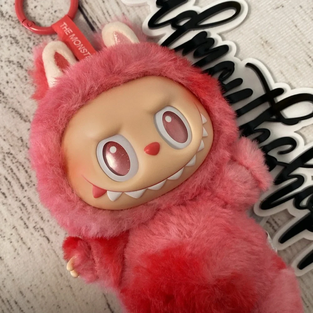 *Pop Mart Labubu Big Into Energy BIE Series Blind Box Plush Bag Charm - Love - Picture 4 of 13